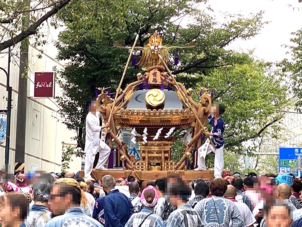 有馬神明社の御神輿