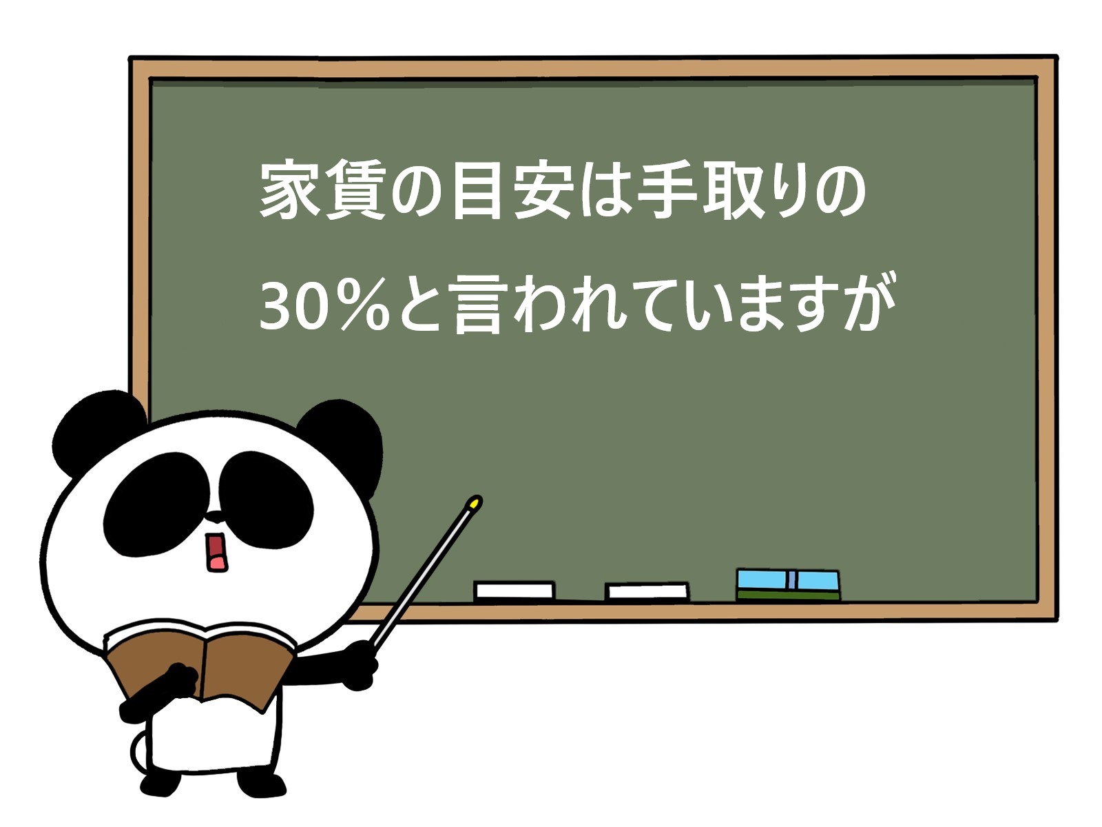 家賃の目安は手取りの30％？