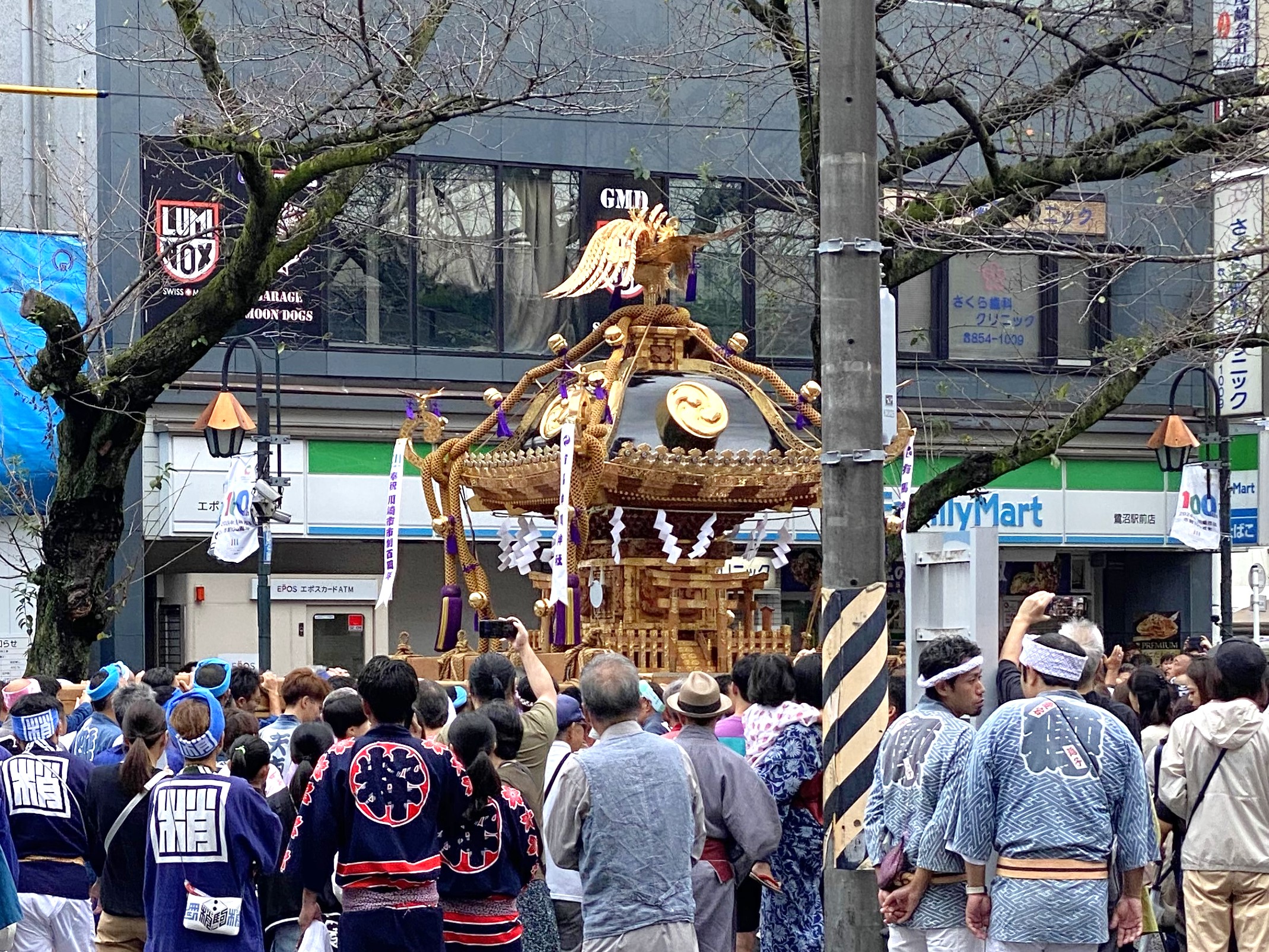 有馬神明神社大例祭　お神輿