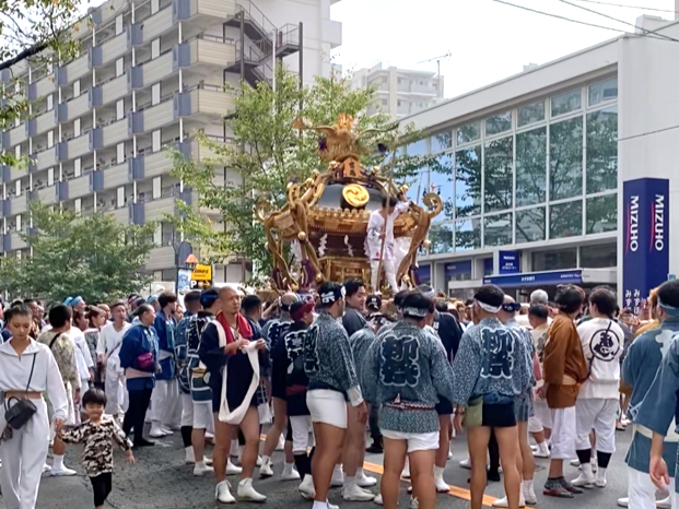 さぎ沼まつり2025 有馬神明神社 お神輿