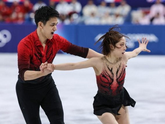 日本人ペア　りくりゅう