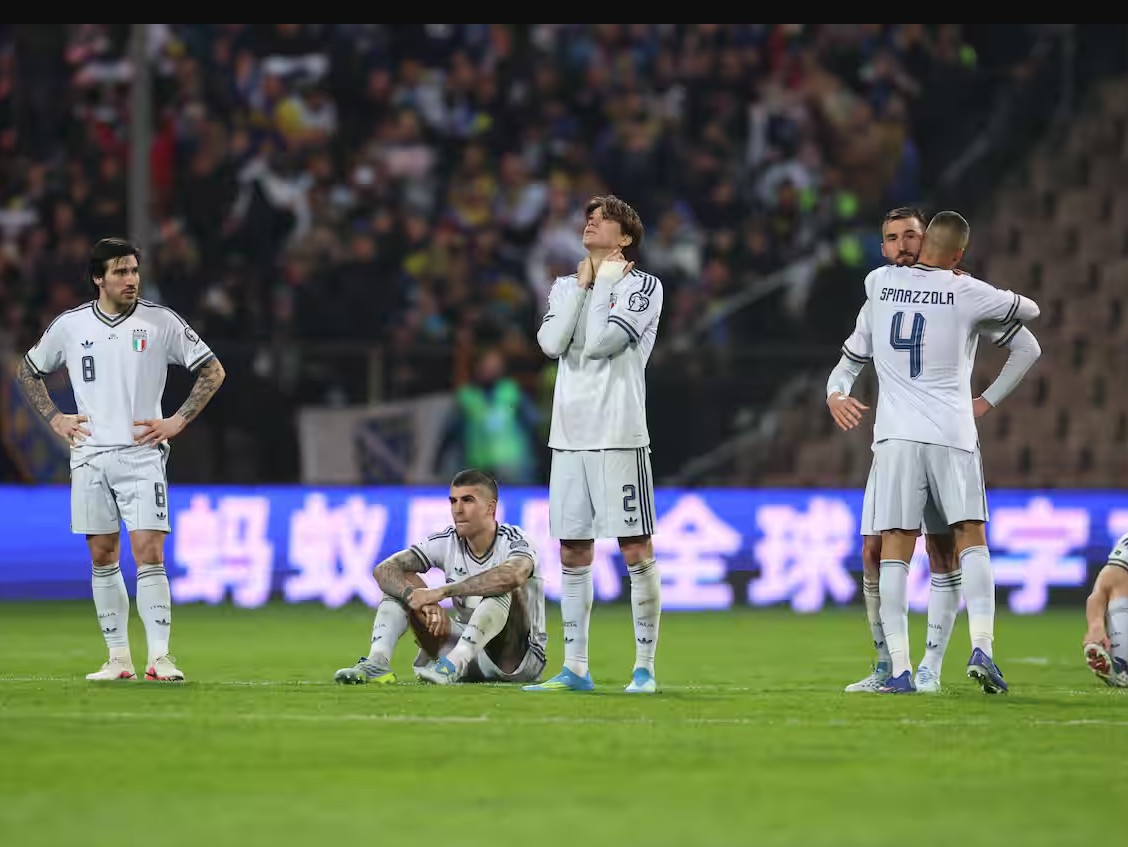 イタリア3回連続予選敗退