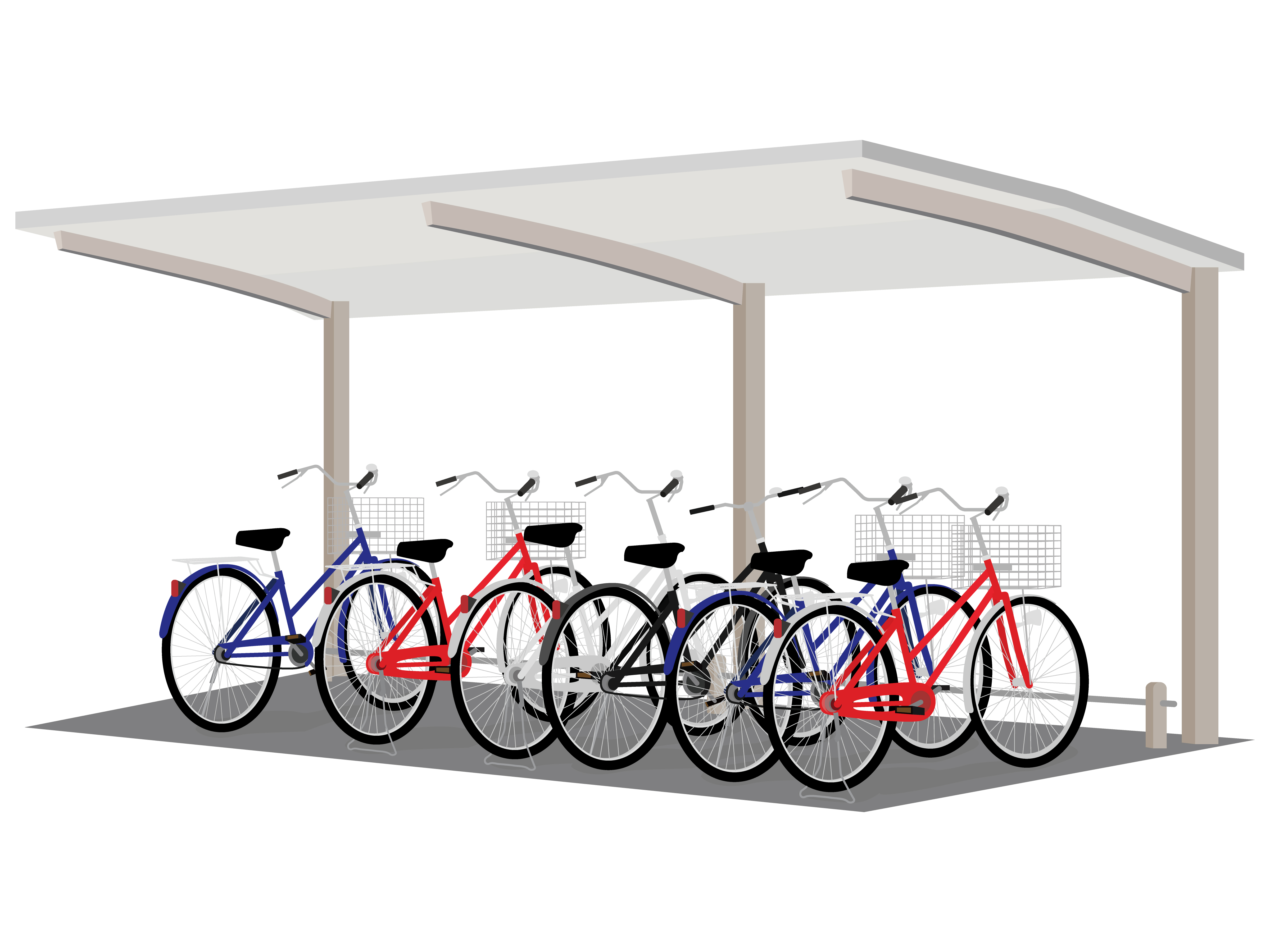 賃貸物件　駐輪