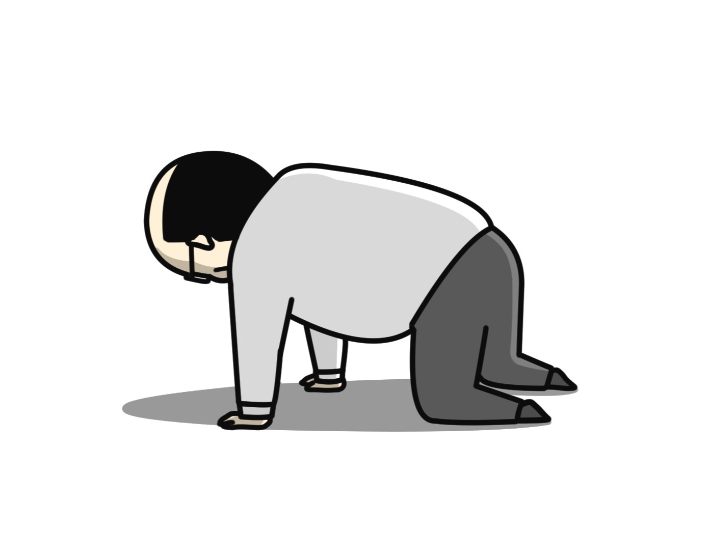 おじさん　ショック