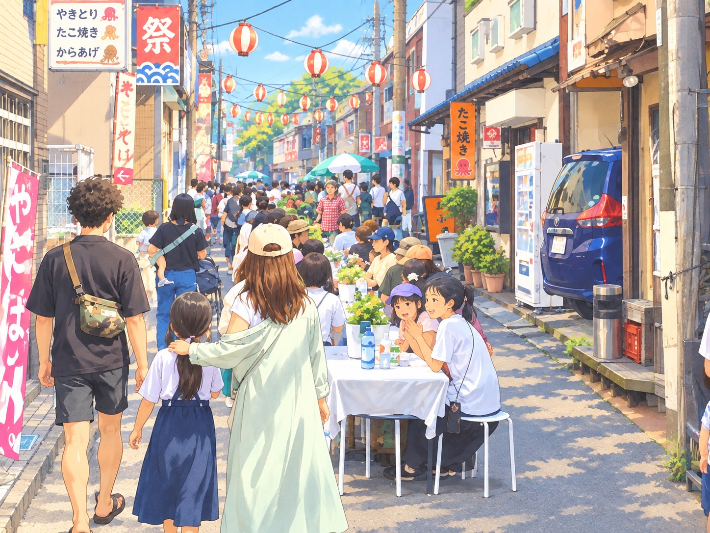 さぎ沼一番街では「まちバル」